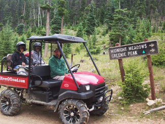 Driving a mountain road